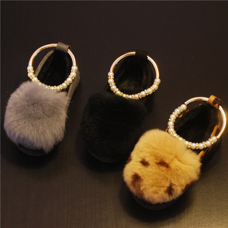 Chaussures enfants en autre ronde pour hiver - semelle tendon - Ref 1026960 Image 1