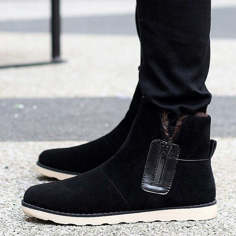 Boots - chaussures en suède ronde - Ref 957090 Image 1