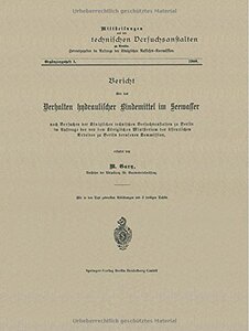 【预订】Bericht Uber Das Verhalten Hydraulis...