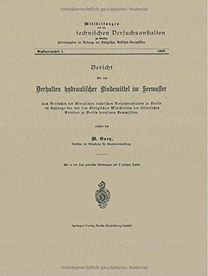 【预订】Bericht Uber Das Verhalten Hydraulis...