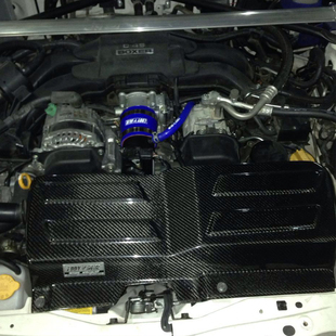 适配斯巴鲁BRZ 86 GT86涡流三代EDDY碳纤进气风箱冬菇头套件改装