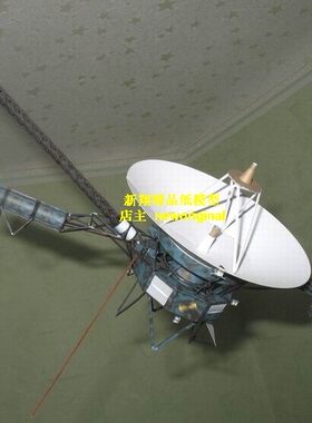 【新翔纸模型】1.4米 美国旅行者号星际探测器大比例卫星纸模型