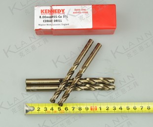 英国肯尼迪KENNEDY高速钢含高钴麻花钻KEN 1600K克伦威尔刀具 026