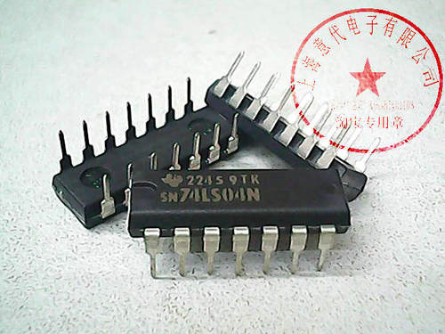 SN74LS04N  TI   74LS04〖正品原装〗赛格G332室实体店 现货