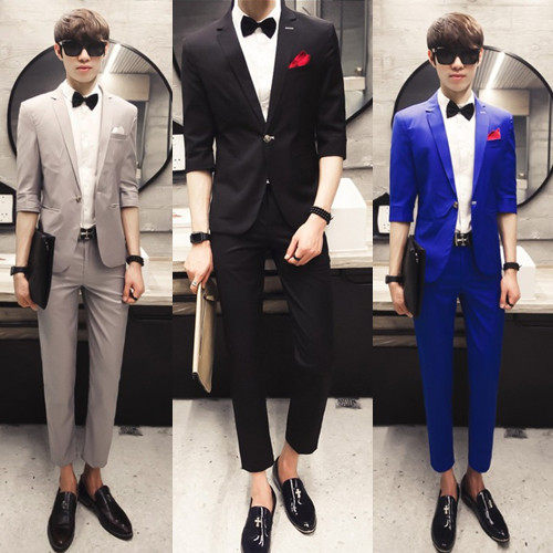 Costume homme en polyester pour été - Ref 1559631 Image 1