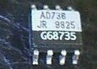 贴片 AD736JR JRZ 进口拆机RMS至DC转换器IC芯片 SOP-8 可直拍