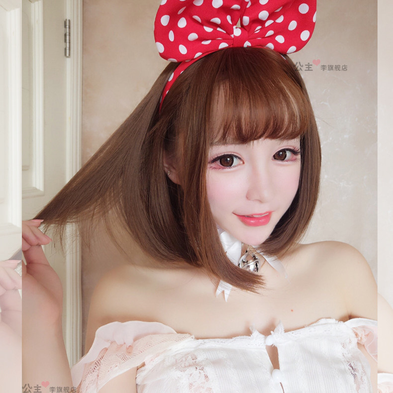 Perruque cheveux raides Court - Ref 2607837 Image 1