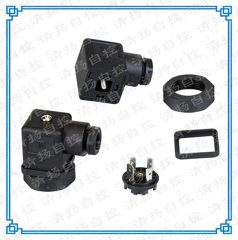 压力变送器温度变送器电磁专用赫斯曼接头接线盒DIN43650标准