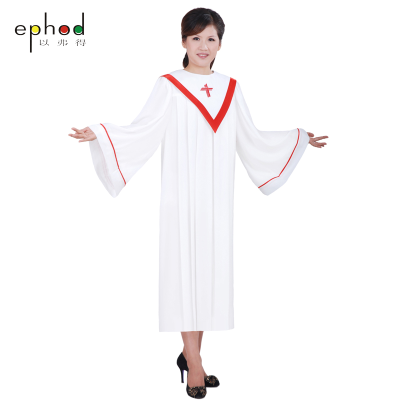 以弗得基督教服装唱诗服圣袍圣衣圣诗服诗班服诗袍