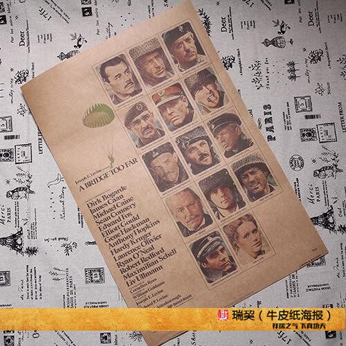 遥远的桥电影海报sean connery anthony hopkins michael caine