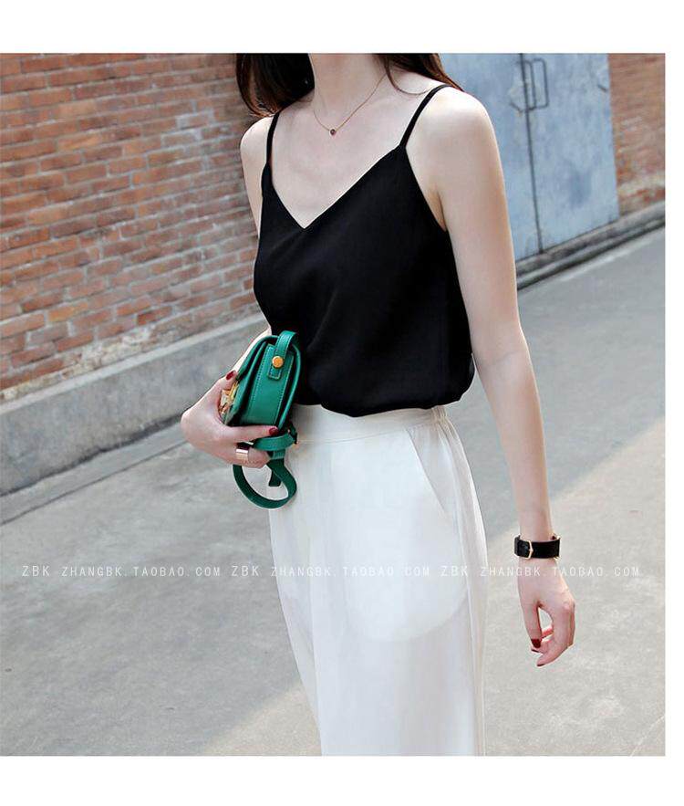 Spring and summer Autumn new pattern Sleeveless V-neck Chiffon vest camisole Exorcism Base coat Easy Largein the Lingerie/Men's underwear/Tracksuit , Sling/Vest/T Shirt  category - from Buy2taobao.com to provide professional Taobao agent buy service