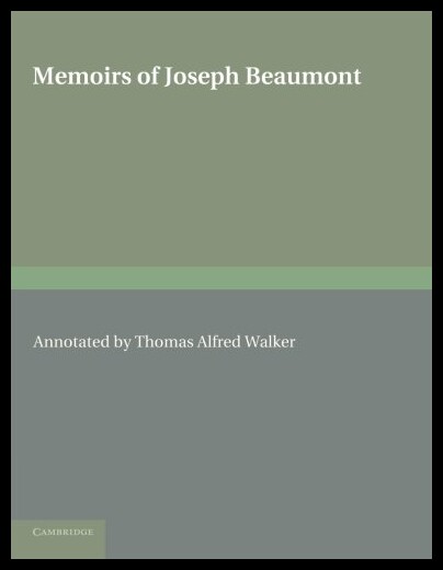 【预售】Memoirs of Joseph Beaumont