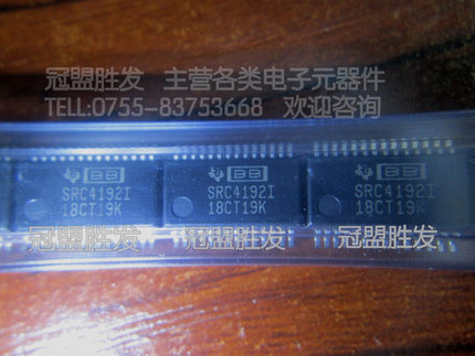SRC4192IDBR SRC4192I SSOP28 原装现货质量保证 可拆样品可直拍