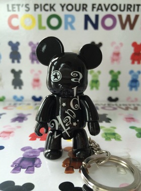 香港Toy2r Qee限量公仔钥匙扣(4andA系列5)