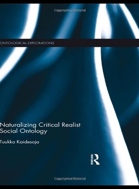 【预售】Naturalizing Critical Realist Social O