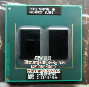版 Q9100 CPU 1066 四核 SLB5G 2.26 笔记本 原针 原装 PGA正式 12M