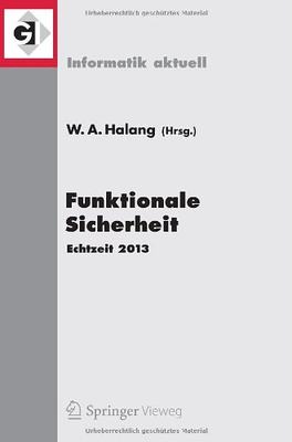 【预订】Funktionale Sicherheit: Echtzeit 2013