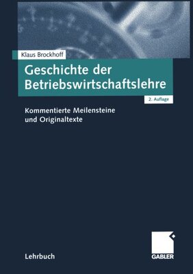【预售】Geschichte Der Betriebswirtschaftslehre: Komme...
