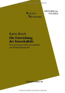 【预售】Die Entwicklung Des Tensorkalkuls: Vom Absolut...