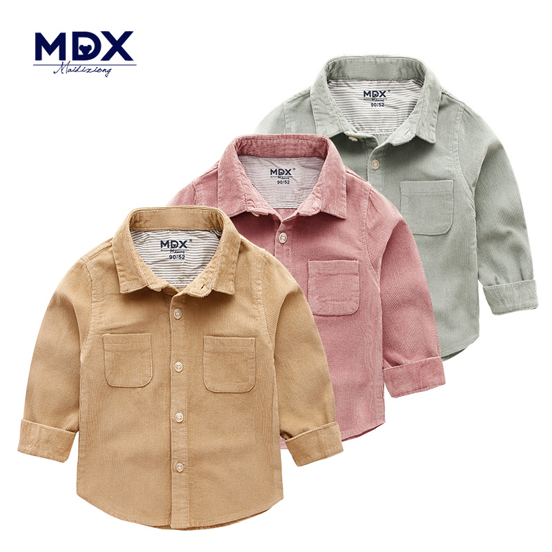 Chemise garcon à manche longue - Ref 2074851 Image 1