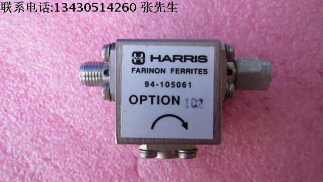 HARRLS 94-105061-102  5.5-8GHz SMA RF 射频微波同轴隔离器 质量包好，包能用，可提供详细测试图。 频率范围：5.6-7.8GHz 插损:＜0.5dB， 隔离度.:＞19dB， VSWR:＜1.25，SMA接头