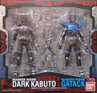 全场特价包邮 假面骑士 KABUTO SIC.53 暗黑甲斗+钢斗 套装