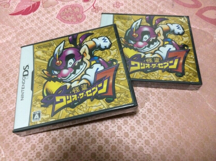 任天堂NDS 3DS掌机适用的 正版游戏卡带 怪盗瓦里奥 7 全新品