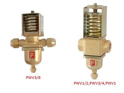 原装上海奉申冷凝压力调节阀PWV