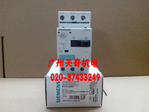 全新进口正品SIEMENS西门子马达保护开关 3RV1011-1HA10 5.5-8A - 封面