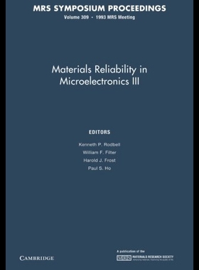 【预售】Materials Reliability in Microelectronics III: Vo