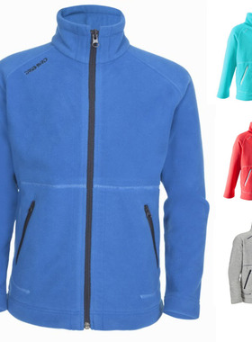 迪卡侬Tribord儿童装户外运动航海保暖软壳抓绒衣摇粒绒开衫