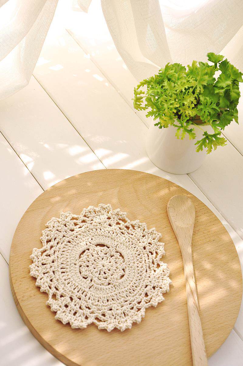 circular manual Cotton Coaster Coaster Bowls mat placemat Kitchen Size 2 zakkain the Tableware , Cup/Cups/Kettle , Coaster  category - from Buy2taobao.com to provide professional Taobao agent buy service