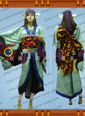 包邮东京大贩卖怪化猫卖药郎02cos服全套cosplay男女服装