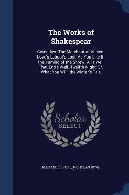 【预售】The Works of Shakespear: Comedies: T...