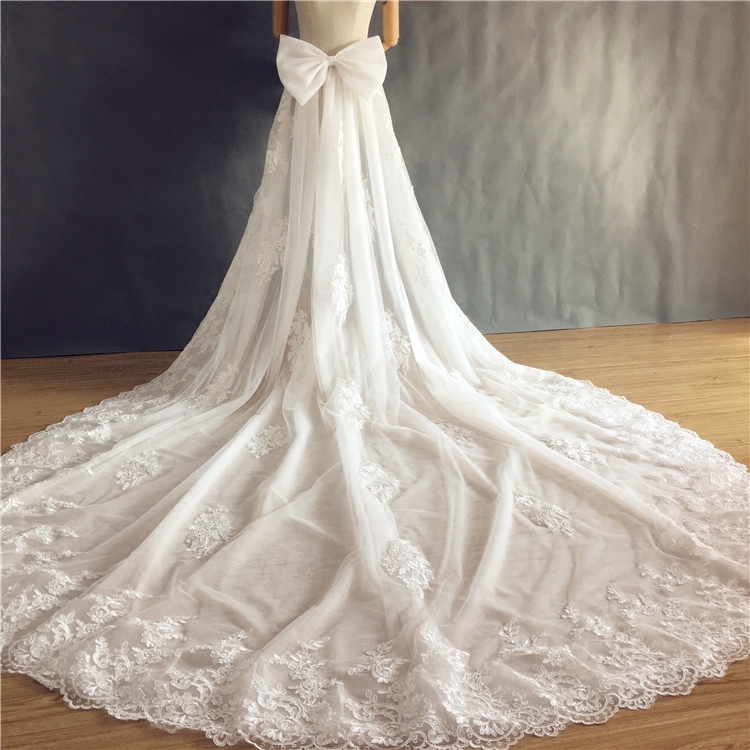 Katie wedding bride Wedding Accessories Tailing Removable activity Wedding dress Tail 5 Lace Floral arrangements Tailingin the Women's clothing/Boutique , Wedding/Cheongsam/Formal dress , Wedding  category - from Buy2taobao.com to provide professional Taobao agent buy service