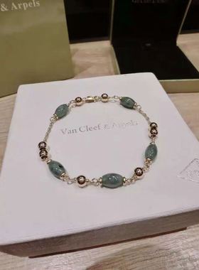 菲律宾14k金长短手链