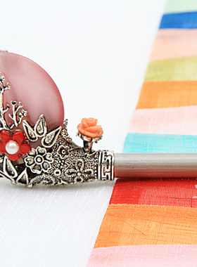 韩国原装进口仿古宫廷高档簪子/总长24.5cm/H-P02706