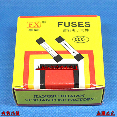 国产玻璃保险丝 10A 250V F10AL250V 保险管 原装(100只/盒)