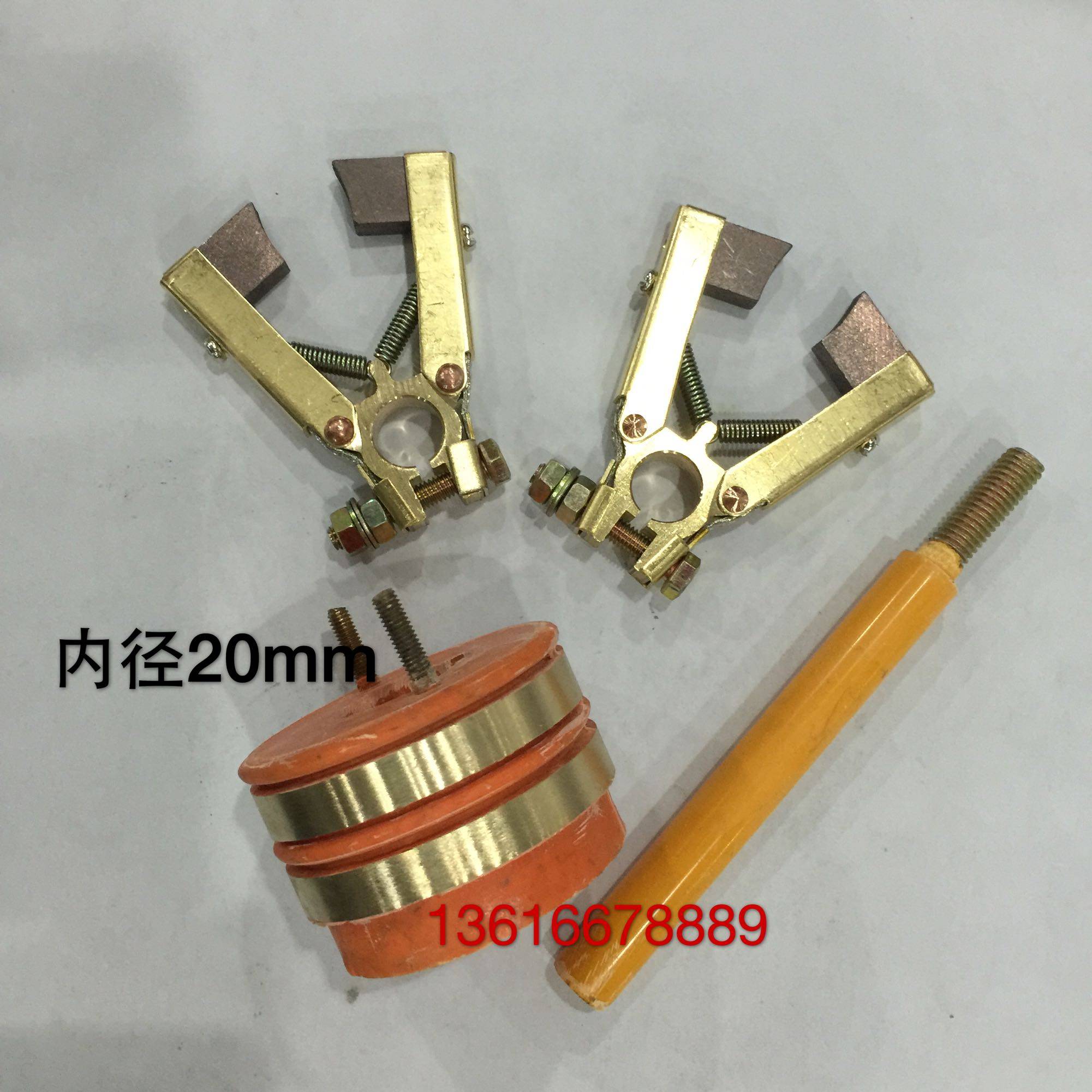 集电环 铜环 2路导电滑环 内径20外径53高度35MM