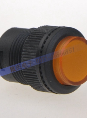 R16-503BD 带灯自复位按钮开关 16mm 开孔安装 黄色