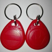 2号ID可复制钥匙扣ID125K智能门禁复制扣卡电子感应考勤卡扣复制