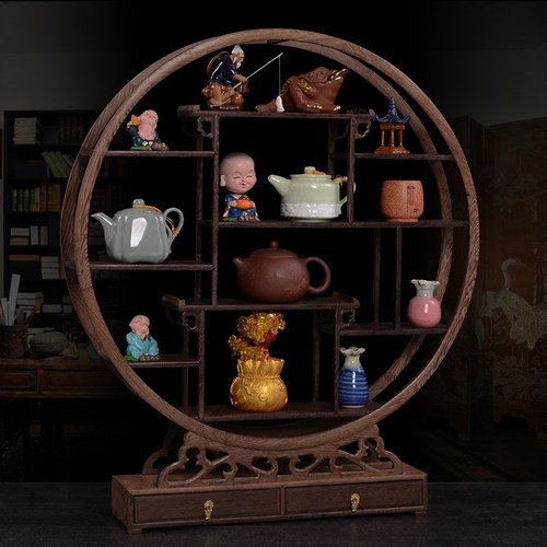 实木制作博古架置物架好货不贵