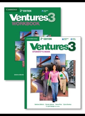【预售】Ventures Level 3 Value Pack (Student's Book with