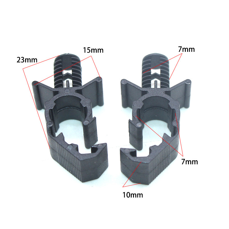 适用于长安福特b515单孔双孔线管固定夹子卡扣线卡子线路夹管夹