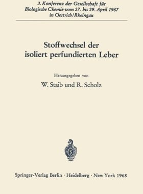 【预订】Stoffwechsel Der Isoliert Perfundier...