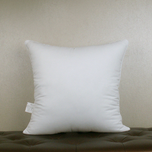 高品质 全棉抱枕芯 羽丝绒填充靠垫芯 饱满舒适健康腰部支撑芯