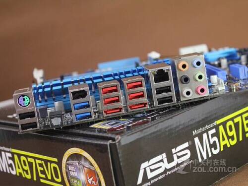 华硕M5A97 EVO R2.0挡板 M5A97 EVO主板挡板 机箱档板 挡片