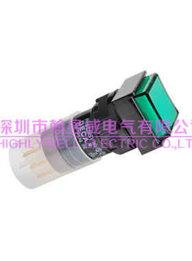P16LMS1-1AB台湾DECA进联16MM复位按钮开关/正方形1开1闭
