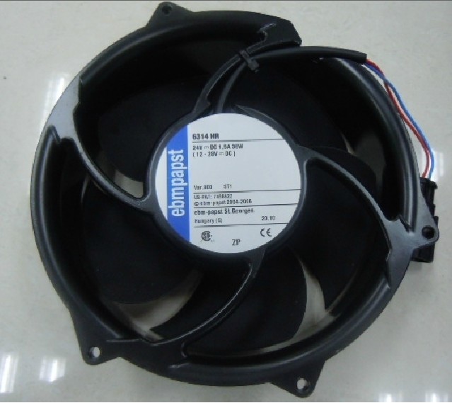 原装正品德国 6314HR 24V 36W 空气净化器风扇超大排风量