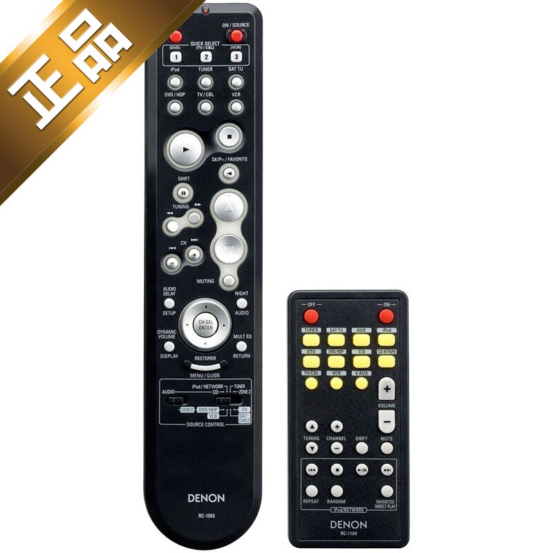 原装新天龙DENON功放AVR-1609 1709 889 789万能遥控器龘RC-1098
